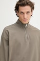 HUGO bluza bawełniana zielony 50525881