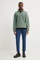 HUGO hanorac de bumbac 50525881 verde SS25