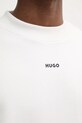 HUGO bluza bawełniana 50525892 biały