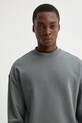 HUGO bluza bawełniana szary 50525892