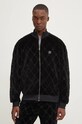 HUGO bluza welurowa czarny 50522511