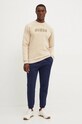 Bombažen pulover Guess ALIOTH Z4BQ07.FL050 bež AW24