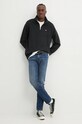 Bavlněná mikina Levi's A8606 černá AW24