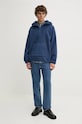 Fleecová mikina Levi's A8611 tmavomodrá AW24