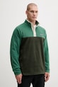 Sportovní mikina Columbia Steens Mountain Half Snap zelená 2097721