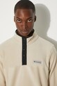 Columbia felpa da sport Steens Mountain Half Snap 2097721 beige