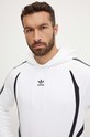 Хлопковая кофта adidas Originals белый IZ4829