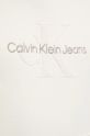 Βαμβακερή μπλούζα Calvin Klein Jeans J30J326637 μπεζ