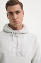 Бавовняна кофта Calvin Klein Jeans сірий J30J326637