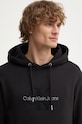 Calvin Klein Jeans bluza bawełniana czarny J30J326637