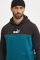 Puma bluza ESS BLOCK x TAPE verde 673342