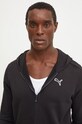 Pamučna dukserica Puma crna 676815