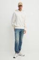 Calvin Klein Jeans felpa in cotone J30J326874 beige AW24