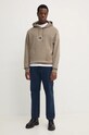 Calvin Klein Jeans bluza bawełniana J30J326879 beżowy NC24