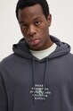 Бавовняна кофта Calvin Klein Jeans сірий J30J326879