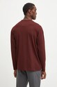 Pyžamové tričko s dlouhým rukávem Calvin Klein Underwear 000NM2668E hnědá AW24