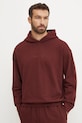Bavlněná mikina Calvin Klein Underwear s kapucí červená 000NM2683E