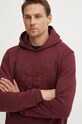 Μπλούζα Guess EMBROIDERED μπορντό M4BQ25.K9Z21