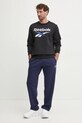 Reebok bluza 100206935 negru AW24