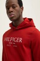 Mikina Tommy Hilfiger červená MW0MW35523