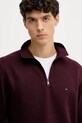 Μπλούζα Tommy Hilfiger μπορντό MW0MW37233