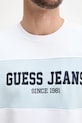 Μπλούζα Guess Jeans M4BQ39.K9V31 λευκό