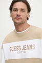 Mikina Guess Jeans béžová M4BQ39.K9V31