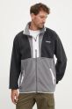 Поларен суичър Columbia Backbowl II Full Zip Fleece без качулка сив 2090851