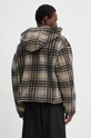 Одежда Флисовая кофта Y/Project INSERT HOOD FLEECE PULLOVER 209JA003 бежевый