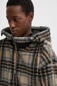 Флисовая кофта Y/Project INSERT HOOD FLEECE PULLOVER бежевый 209JA003