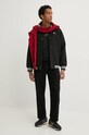 Bavlněná mikina Tommy Jeans DM0DM19230 červená AW24