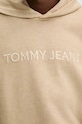 Tommy Jeans hanorac de bumbac DM0DM19741 bej