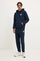 Хлопковая кофта Tommy Jeans DM0DM19762 тёмно-синий AW24