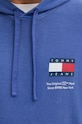 Tommy Jeans bluza bawełniana DM0DM20500 niebieski
