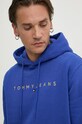 Mikina Tommy Jeans modrá DM0DM20503