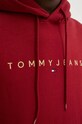 Mikina Tommy Jeans DM0DM20503 burgundské
