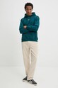 Mikina Tommy Jeans DM0DM20507 tyrkysová AW24