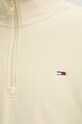 Флісова кофта Tommy Jeans DM0DM20508 бежевий