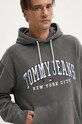 Tommy Jeans bluza gri DM0DM20590