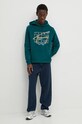 Хлопковая кофта Tommy Jeans DM0DM20593 бирюзовый AW24