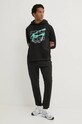 Бавовняна кофта Tommy Jeans DM0DM20593 чорний AW24