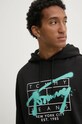Бавовняна кофта Tommy Jeans чорний DM0DM20593