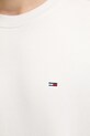 Μπλούζα Tommy Jeans DM0DM20741 λευκό
