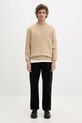 Tommy Jeans bluza męska z bawełną DM0DM20741 beżowy AA00