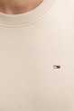 Tommy Jeans mikina pánská s bavlnou DM0DM20741 béžová
