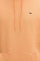 Tommy Jeans μπλούζα με κουκούλα παιδική DM0DM20742 πορτοκαλί