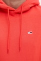 Tommy Jeans bluza DM0DM20742 pomarańczowy