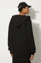 Odzież Rick Owens bluza bawełniana Jumbo Gimp DU02D2283.F czarny