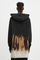 Одежда Хлопковая кофта Rick Owens Pullover Hoodie DU02D2285.FSUN чёрный