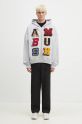 AMBUSH sweatshirt Zip Up Sweatshirt BMBE003F24FLE0020505 gray